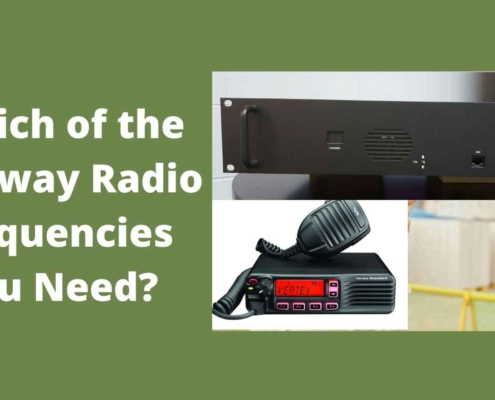Frequency in Two way radio