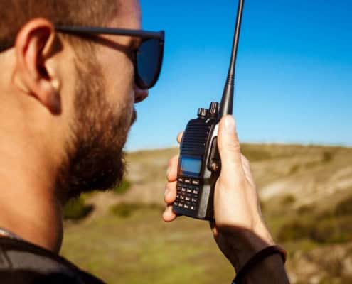 Two way radio feature