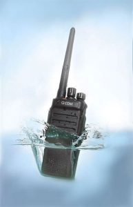 A digital two-way radio, which is waterproof, portable, and durable for the win